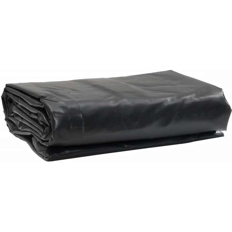 vidaXL Bâche noir 1,5x2 m 600 g/m²