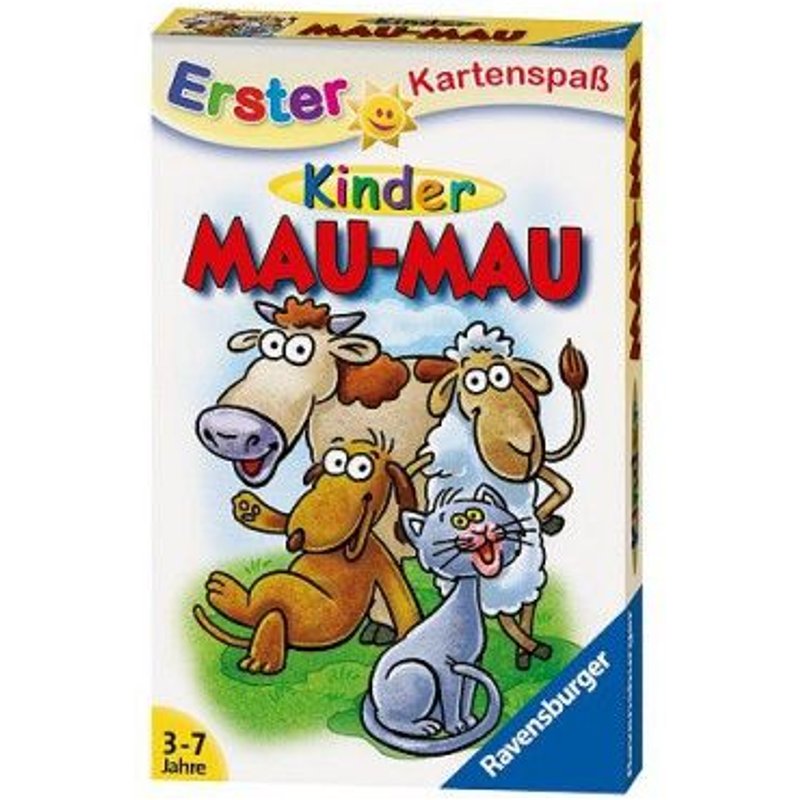 Jeu En Allemand - Karten : Kinder Mau Mau