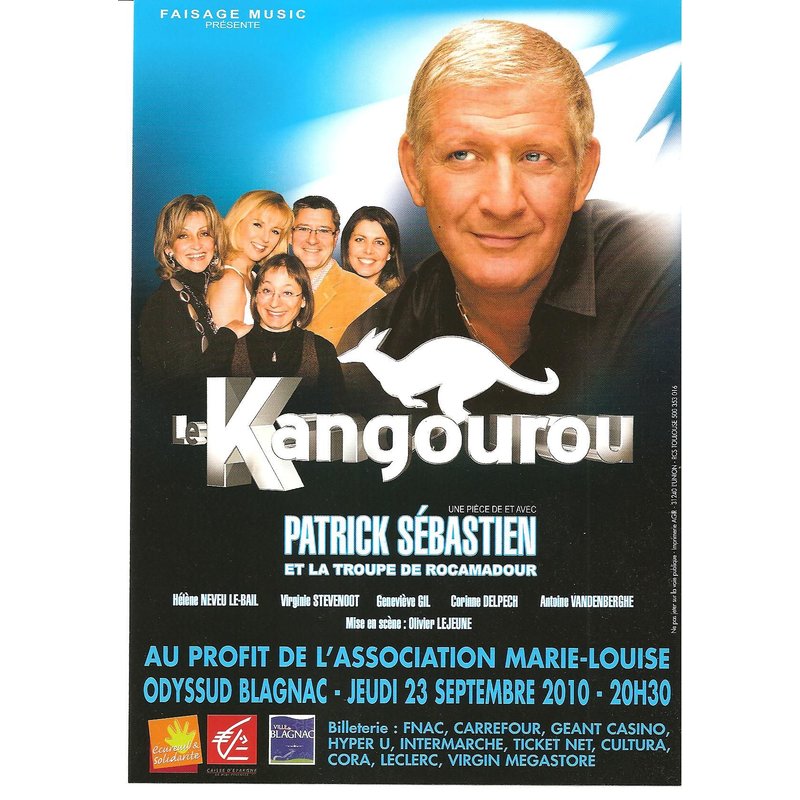 Flyer Patrick Sébastien À Blagnac