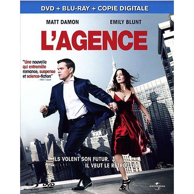 L'agence - Combo Blu-Ray + Dvd + Copie Digitale