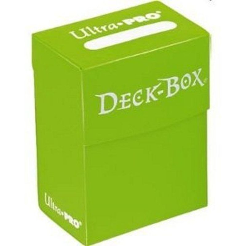 Ultra Pro - 82480 - Jeu De Société - Boîte De Rangement Pour 75 Cartes Protégées - Vert Clair