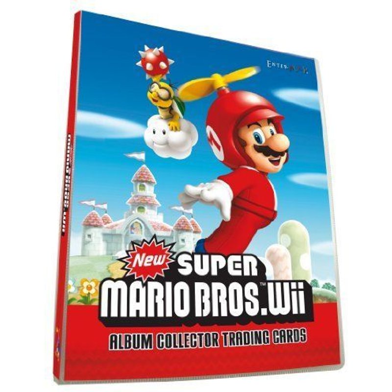 Mario - Cmariotr - Jeu De Société - Album Stickers - Bros Wii Trading Cards