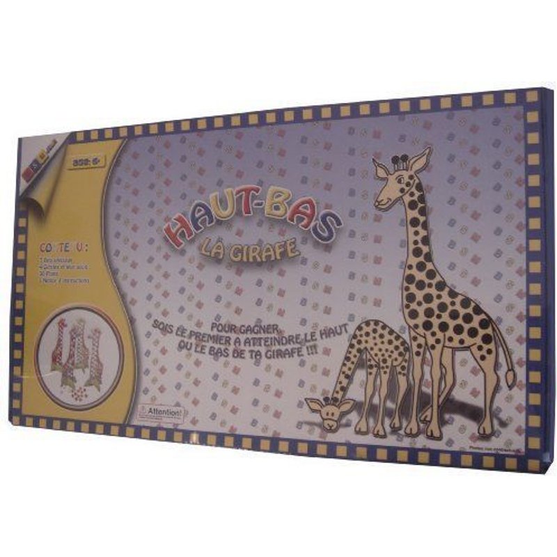 Bsm Jeux - Bar 7014 - Jeu De Société - Haut Bas La Girafe