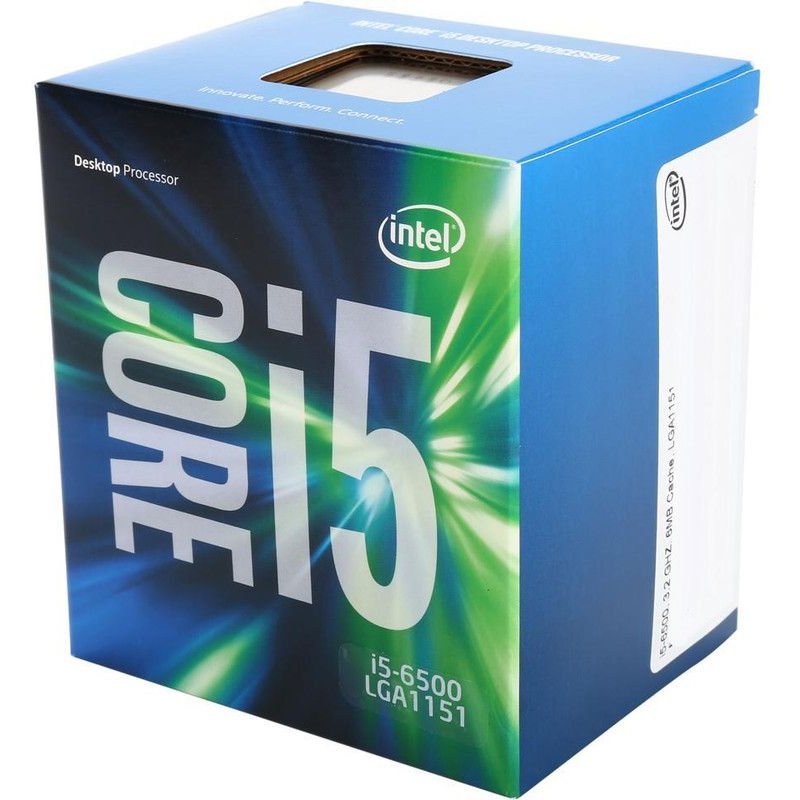 Intel Core i5-6500 - Core i5 6e generation Skylake Quad-Core 3,2 GHz LGA 1151 65 W Intel HD Graphics 530 Processeur d'ordinateur de bureau