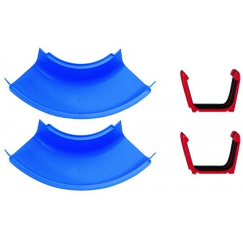 Set De 2 Canaux Courbes Aquaplay