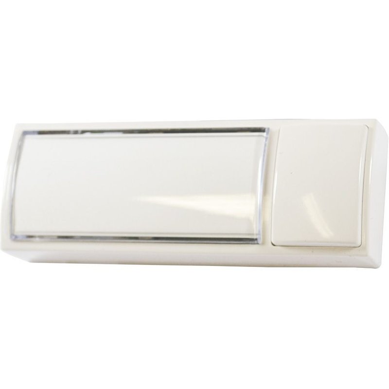 Bouton de sonnette avec porte-étiquette lumineux - 51011 - Urmet