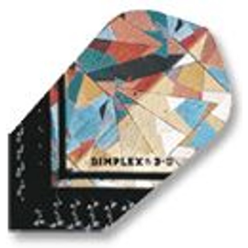 Ailette Fléchette Dimplex 3D Black 1