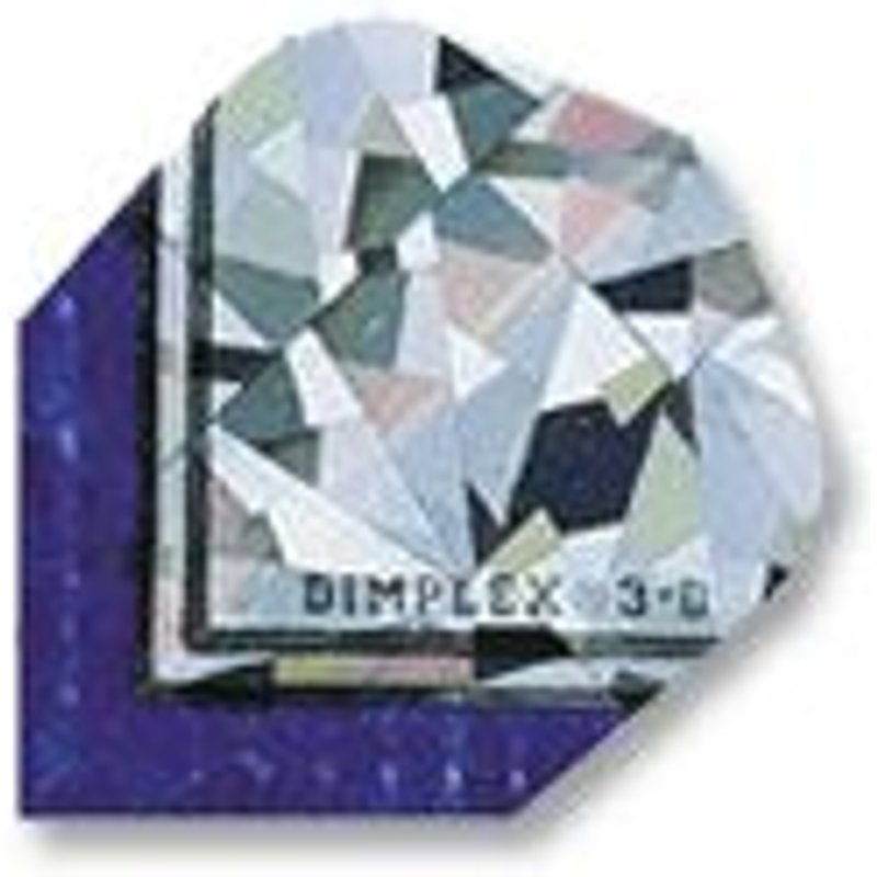 Ailette Fléchette Dimplex 3D Blue