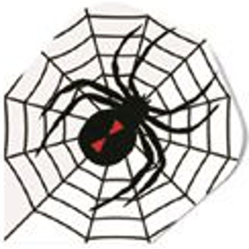 Ailette Fléchette Polyprint Araignée