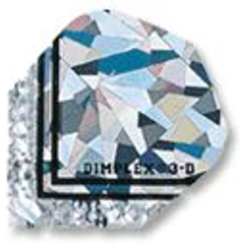 Ailette Fléchette Dimplex 3D Silver