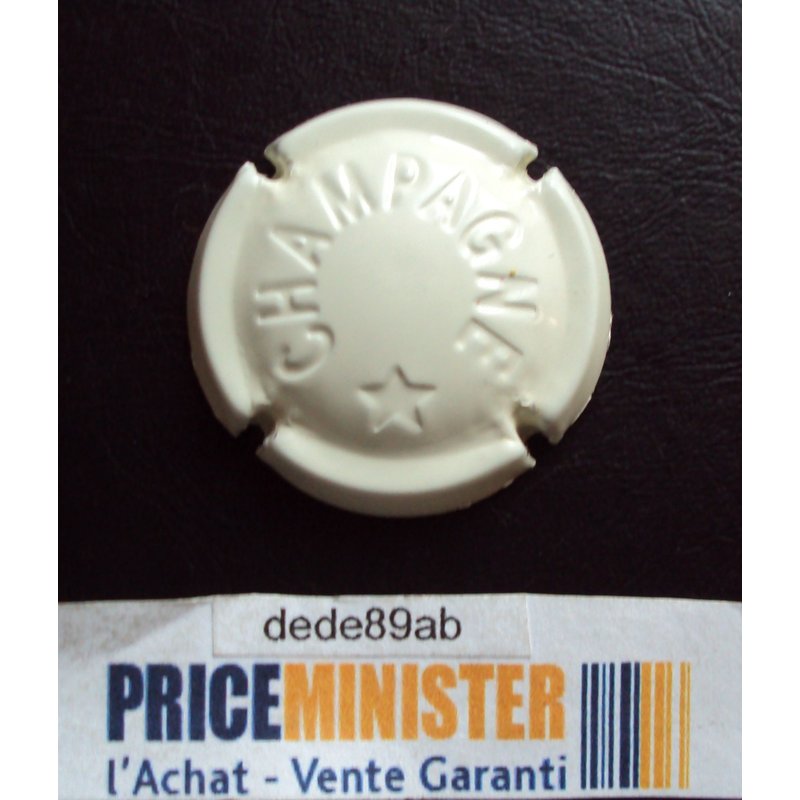 Capsule De Champagne Générique..Champagne Crème Grande Étoile..
