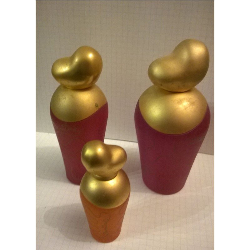 Deci Dela 3 Flacons Vides De Parfum Nina Ricci