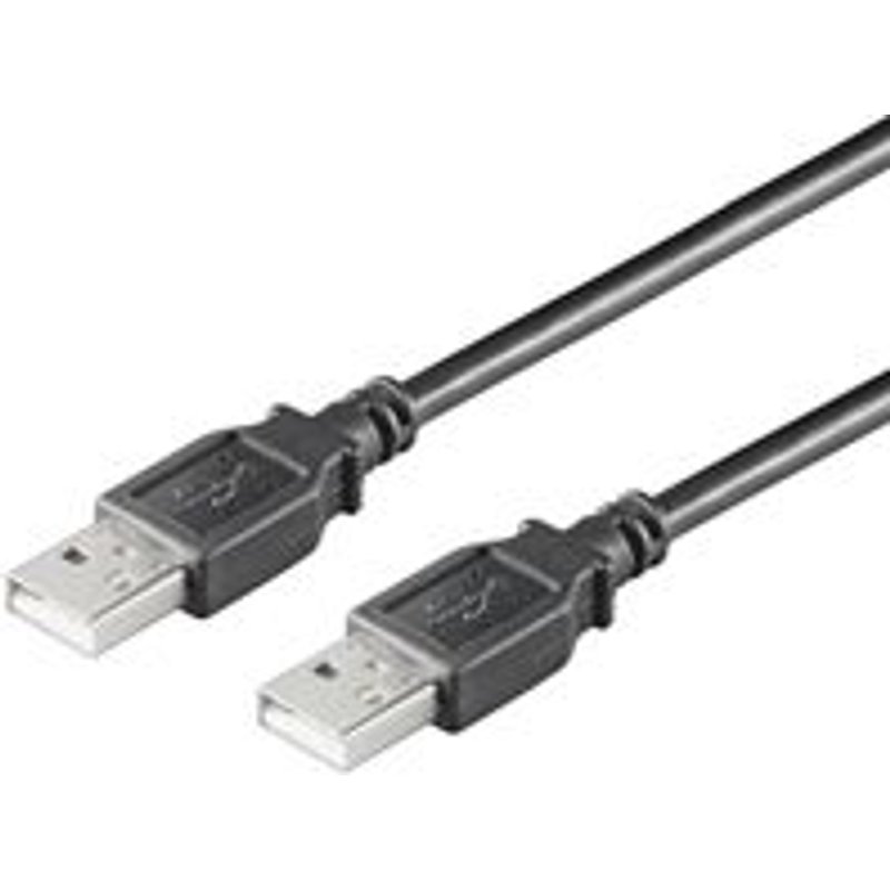 goobay - Câble USB - USB (M) pour USB (M) - USB 2.0 - 3 m - noir