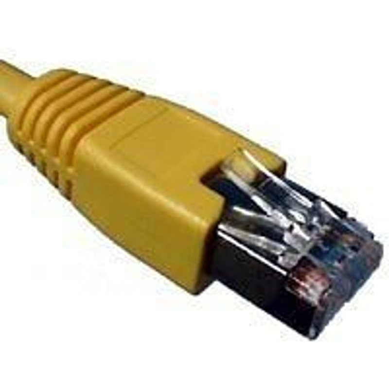 Telegärtner MP8 FS 600 - Cordon de raccordement - RJ-45 (M) pour RJ-45 (M) - 5 m - SFTP - CAT 7 - jaune