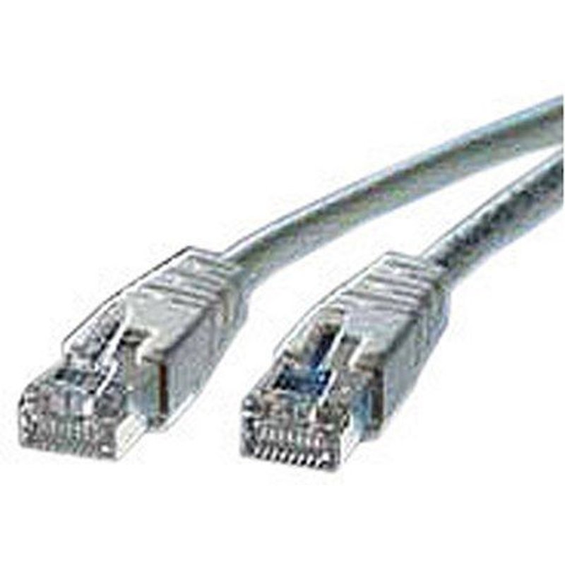 Roline - Cordon de raccordement - RJ-45 (M) pour RJ-45 (M) - 10 m - SFTP - CAT 6 - gris