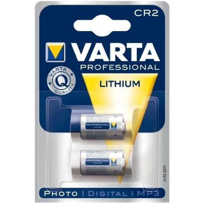 Varta Professional - Pile pour appareil photo 2 x CR2 Li 920 mAh