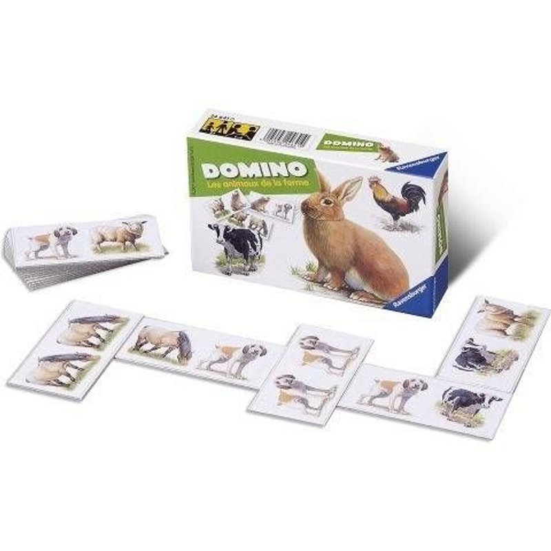 Les Animaux - 28 Dominos, 2 Ans Et +