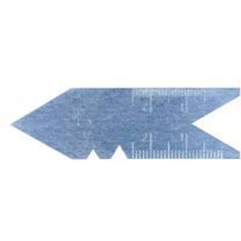 Calibre de filetage, angle 55°