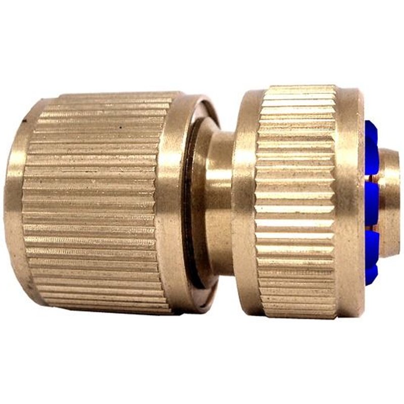 Raccord rapide bleu aquastop ECO 3 billes Ø15 Boutté