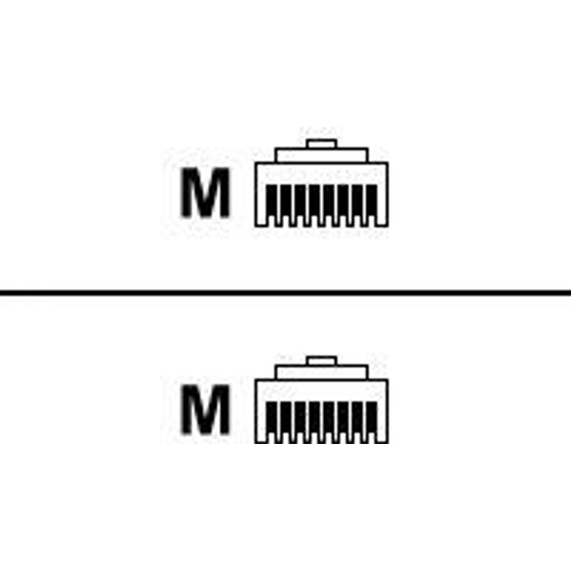 Telegärtner MP8 FS 600 - Cordon de raccordement - RJ-45 (M) pour RJ-45 (M) - 5 m - SFTP - CAT 7 - gris clair, RAL 7035