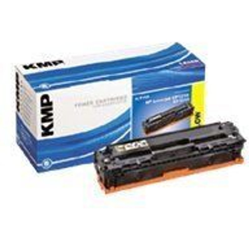 KMP - Jaune - compatible - cartouche de toner (alternative pour : HP CB542A) - pour HP Color LaserJet CM1312 MFP, CP1215, CP1217, CP1515n, CP1518ni