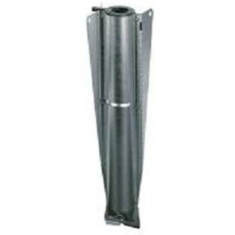 Brabantia - Tige En Métal Pour Pied De Séchoir - Bouchon En Plastique Noir - 35 Mm