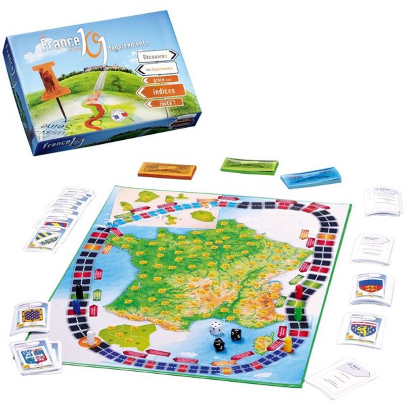 La France Et Ses 101 Departements