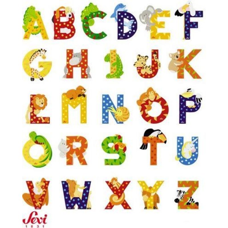 Sevi - Lettre Zoo Z