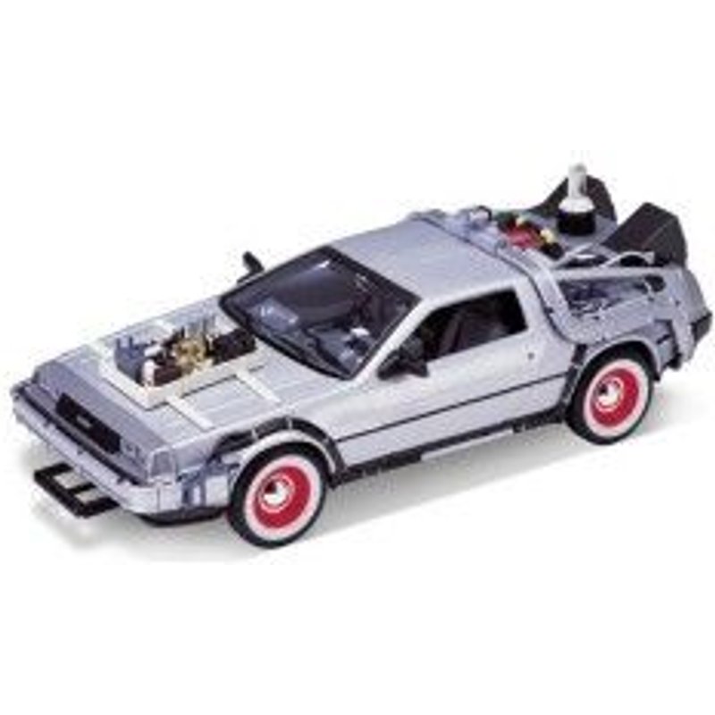 Retour Vers Le Futur Iii Delorean Lk Coupe 1981 1/24 Métal