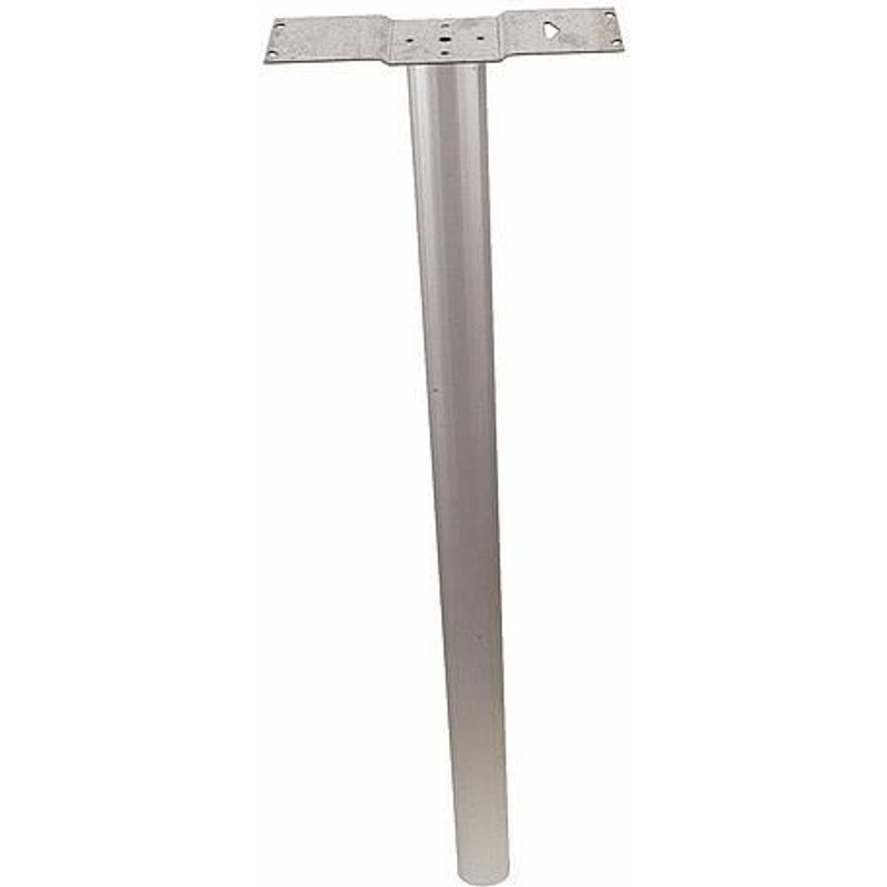 Pied pour boîte aux lettres argent BRICOZOR
