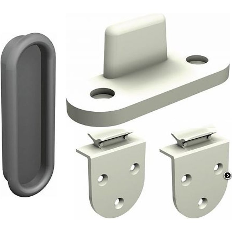 Garniture - guides et patins - porte coulissante de meuble - MINITUB MANTION