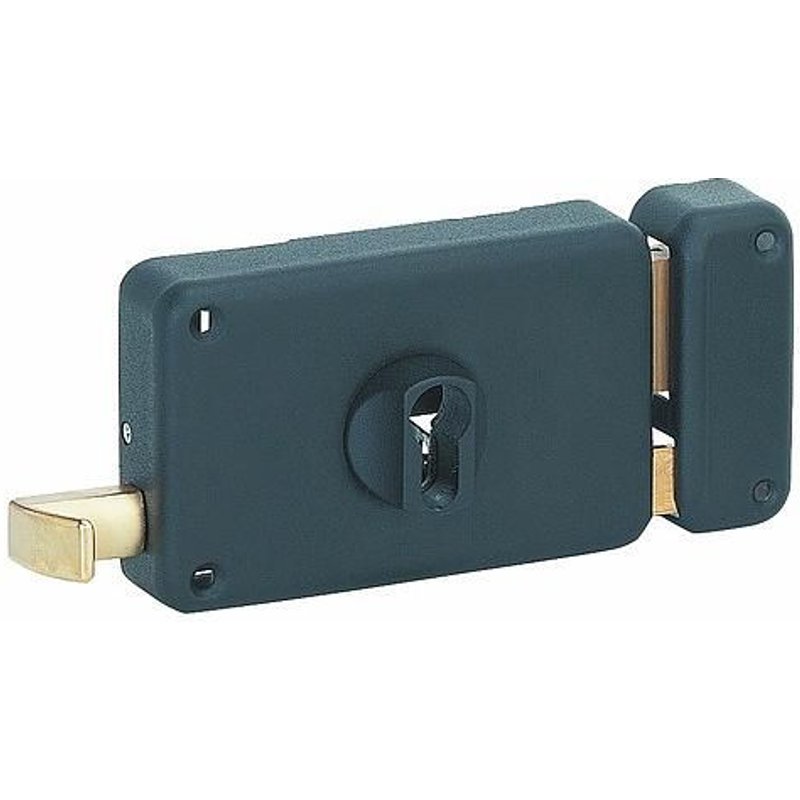 Serrure en applique horizontale Ă tirage - main gauche - Optimum FTH THIRARD