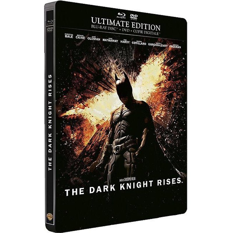 Batman - The Dark Knight Rises - Ultimate Edition Boîtier Steelbook - Combo Blu-Ray + Dvd + Copie Digitale