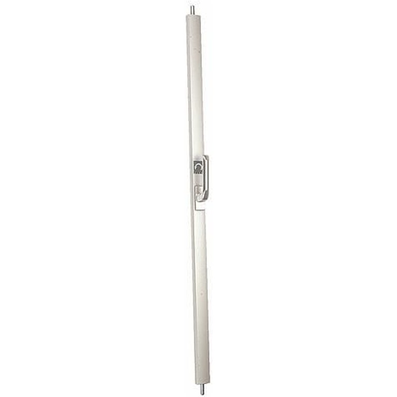 Crémone pompier à poignée rotative - en applique - City 43002 blanc ISEO