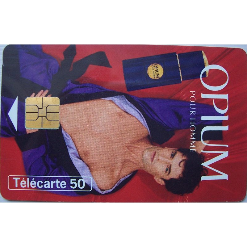 Télécarte France Parfum Opium