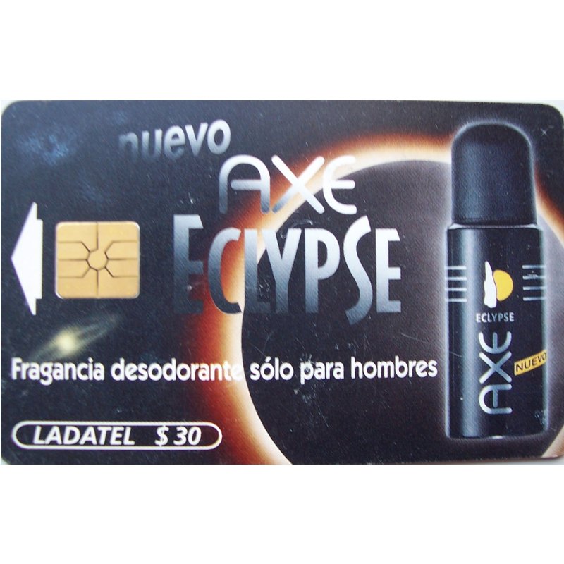 Télécarte Mexique Déodorant Homme Axe