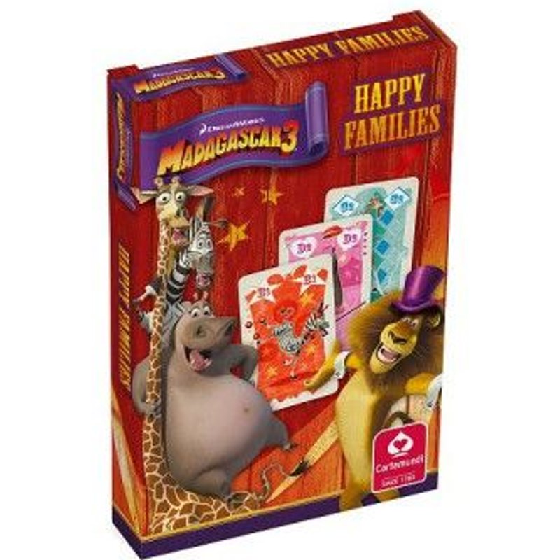 Jeu De Familles - Madagascar 3