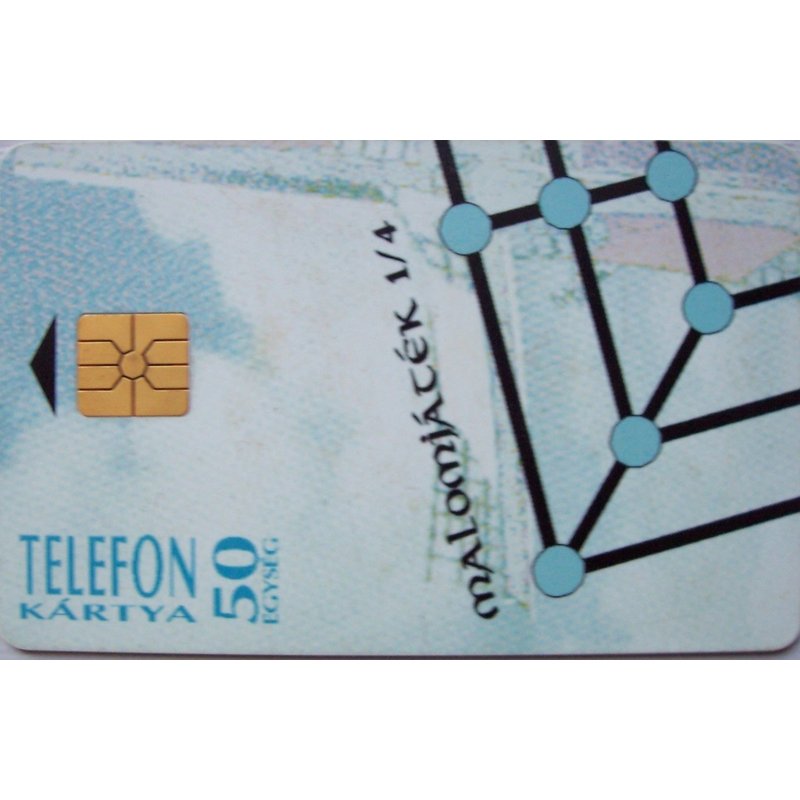 Télécarte Puzzle Moulin 1/4 Hongrie