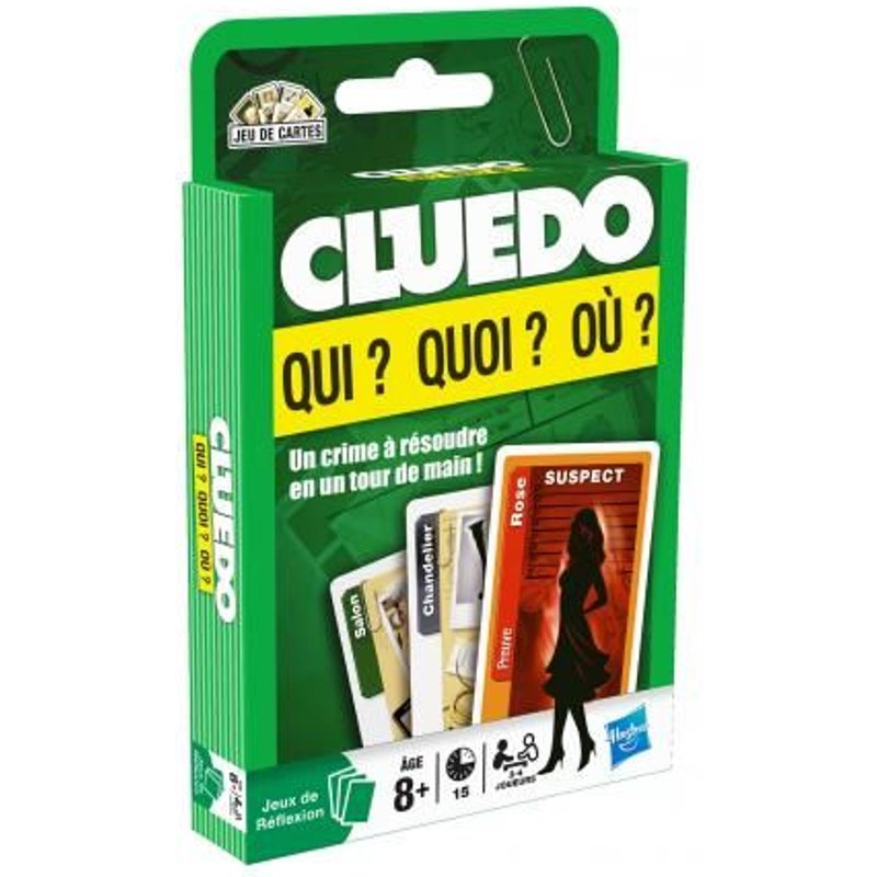 Cluedo - Jeu De Cartes