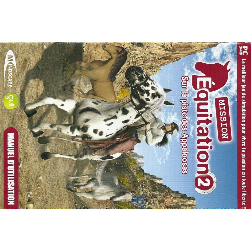 Mission Equitation 2 Sur La Piste Des Appaloosas - Vf - Jeu Pc
