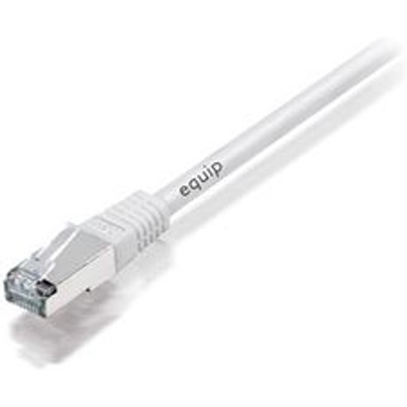 equip - Cordon de raccordement - RJ-45 (M) pour RJ-45 (M) - 1 m - SFTP - CAT 6a - sans halogène, moulé, bloqué - rouge