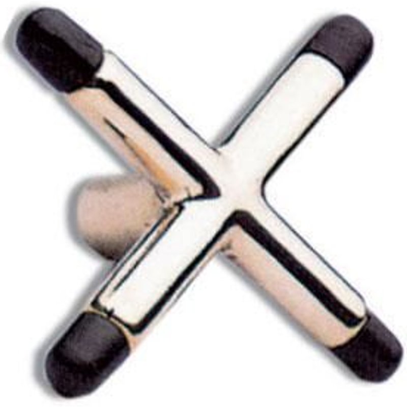 Reposoir en X laiton