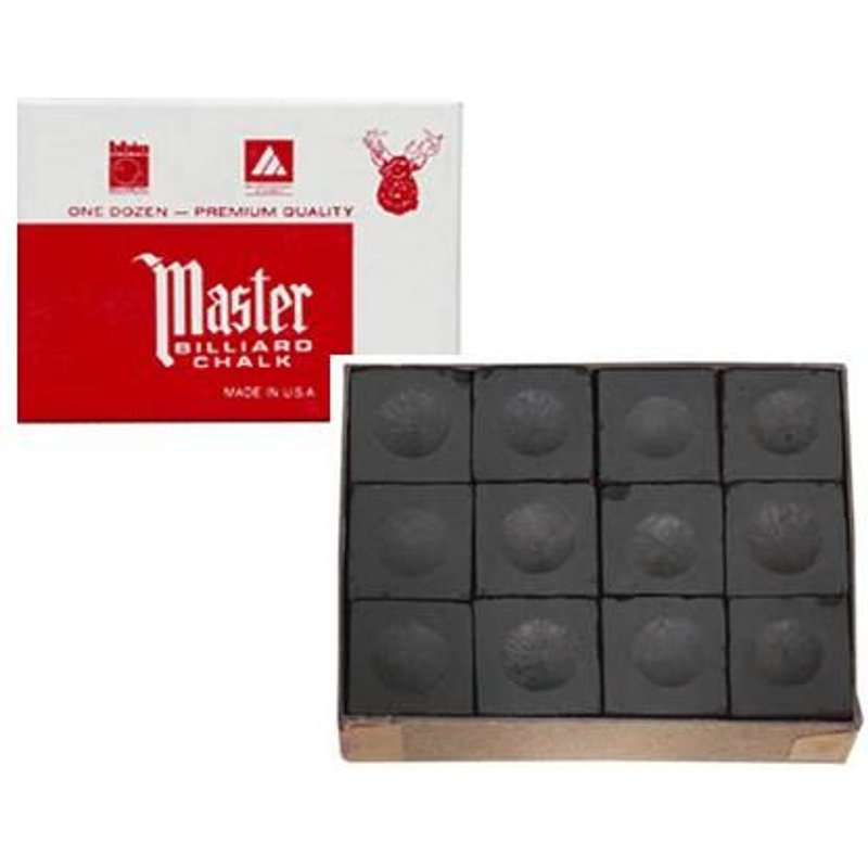 Boîte de 12 craies Master noir