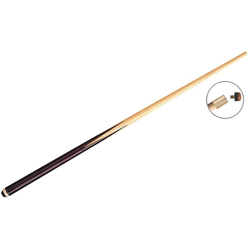 Queue billard standard 123 cm vissé