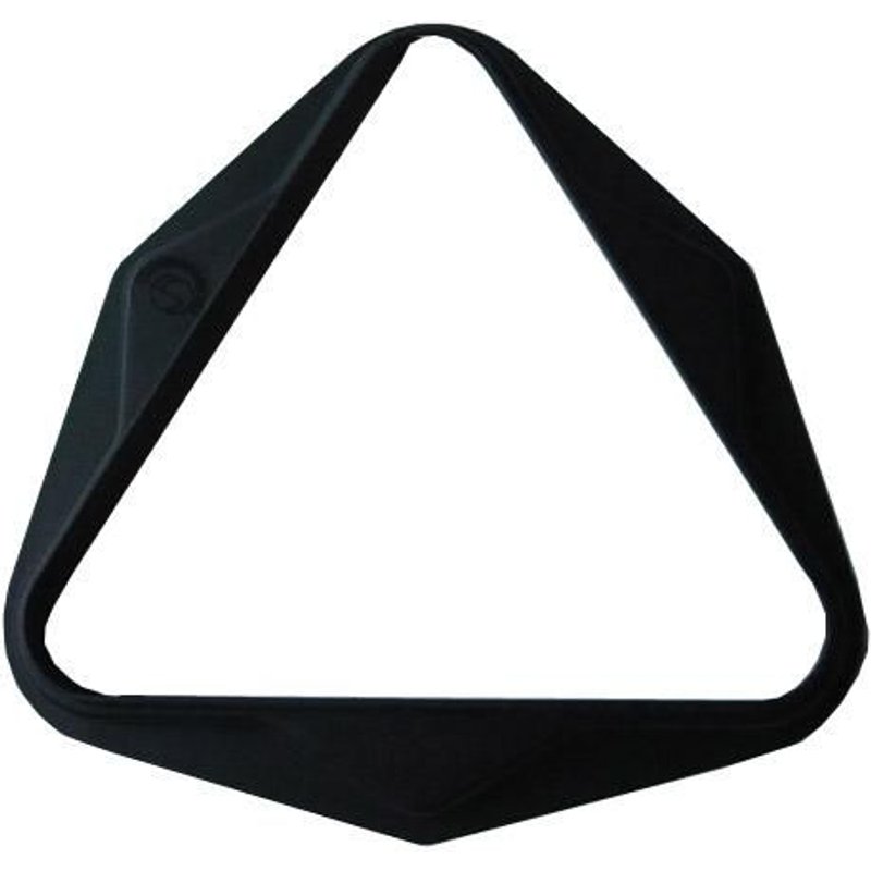 Triangle plastique Noir 50,8 mm