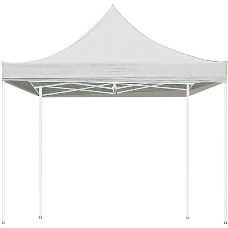 TONNELLE PLIANTE PROFESSIONNELLE - BLANC - 3 x 3m