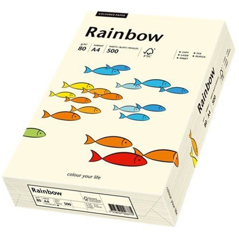 Papyrus Rainbow - Papier ordinaire - daim - A4 (210 x 297 mm) - 80 g/m² - 500 feuille(s)