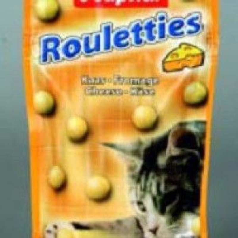 Friandises Rouletties/Beaphar - Friandises Rouletties Crevettes - Sachet De 44,2 G