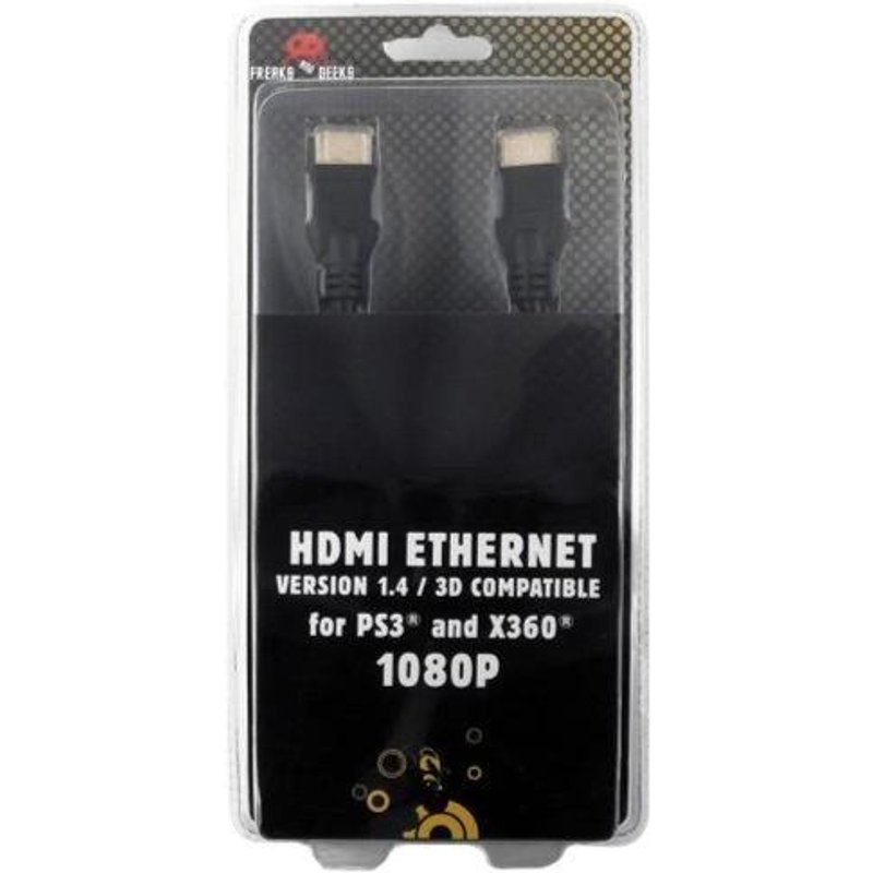 Câble Hdmi Avec Ethernet 1.4 Sous Blister 1,8 M Pour Ps3