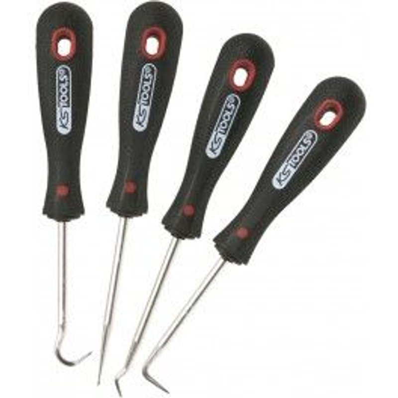 Jeu de crochets,manche bi-composants, 4pcs